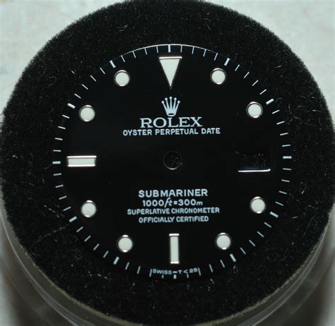 rolex submariner dial